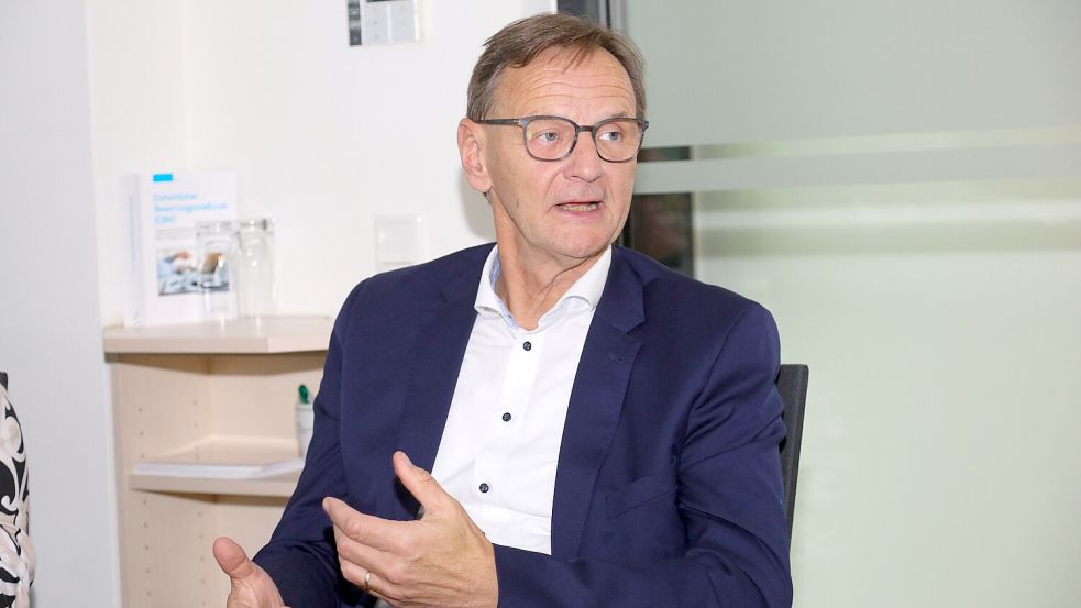 Dieter Krott ist Geschäftsführer der KVN-Bezirksstelle Aurich. Foto: Romuald Banik