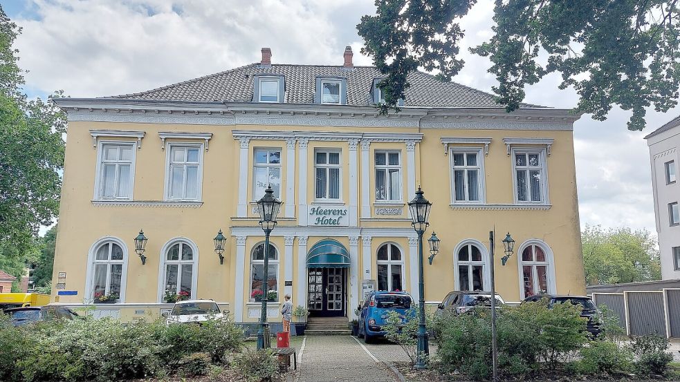 Das altehrwürdige Heerens Hotel. Foto: Hanssen/Archiv