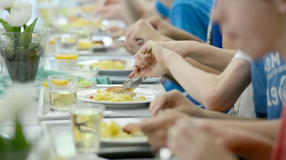 Gibt es in Osnabrücker Kitas oder Schulen in wenigen Jahren nur noch oder überwiegend fleischlose Kost? Darüber wurde in den vergangenen Tagen in zwei Ausschüssen diskutiert. Foto: Franziska Kraufmann/dpa