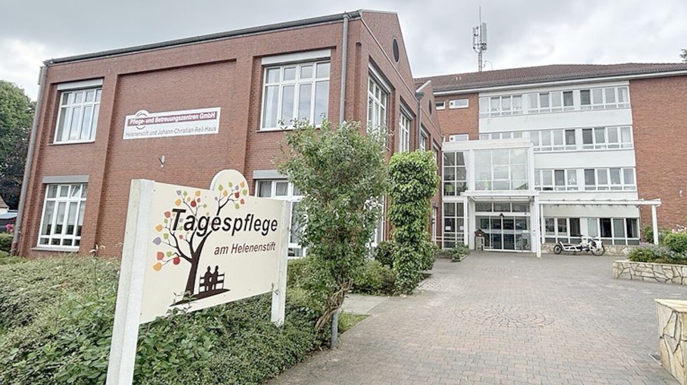 Das kreiseigene Pflegeheim Helenenstift in Hage. Foto: Rebecca Kresse