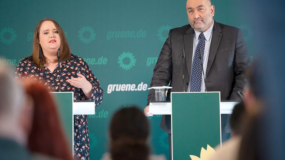 Abschluss Klausurtagung des Grünen-Bundesvorstandes Foto: dpa/Sebastian Gollnow