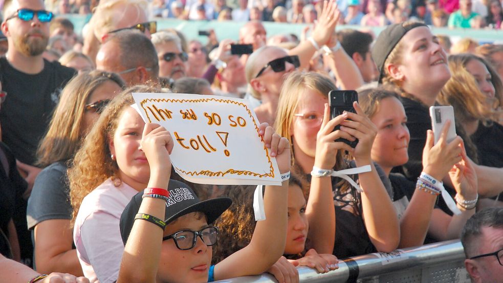 Das Beach-Days-Konzert war auch in diesem Jahr ausverkauft. Foto: Ferber