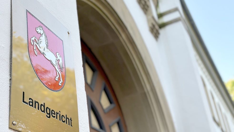 Vor dem Landgericht in Aurich wird derzeit verhandelt. Foto: Vogt