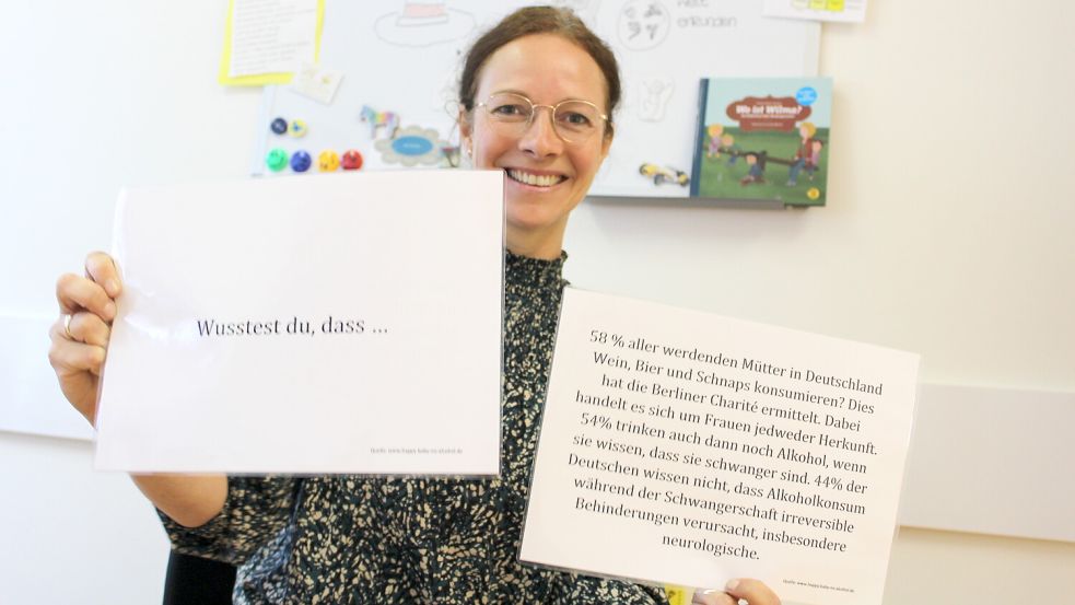 Gisela Hanneken, Familientherapeutin im Sozialpädiatrischen Zentrum des Marien-Hospitals, weiß um die gravierenden Folgen von Alkoholkonsums während der Schwangerschaft. Foto: Belling