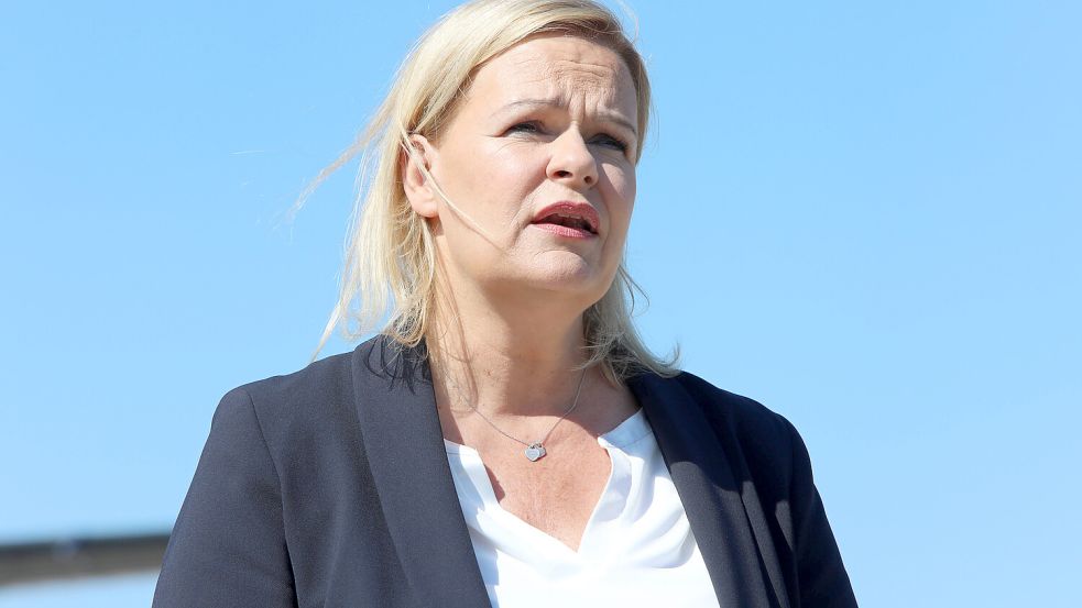 Bundesinnenministerin Nancy Faeser (SPD): Übereinstimmenden Medienberichten zufolge soll sie sich bei der Errichtung eines neuen GSG 9-Standortes in dieser Woche für Neustadt entschieden haben. Foto: IMAGO/Björn Trotzki