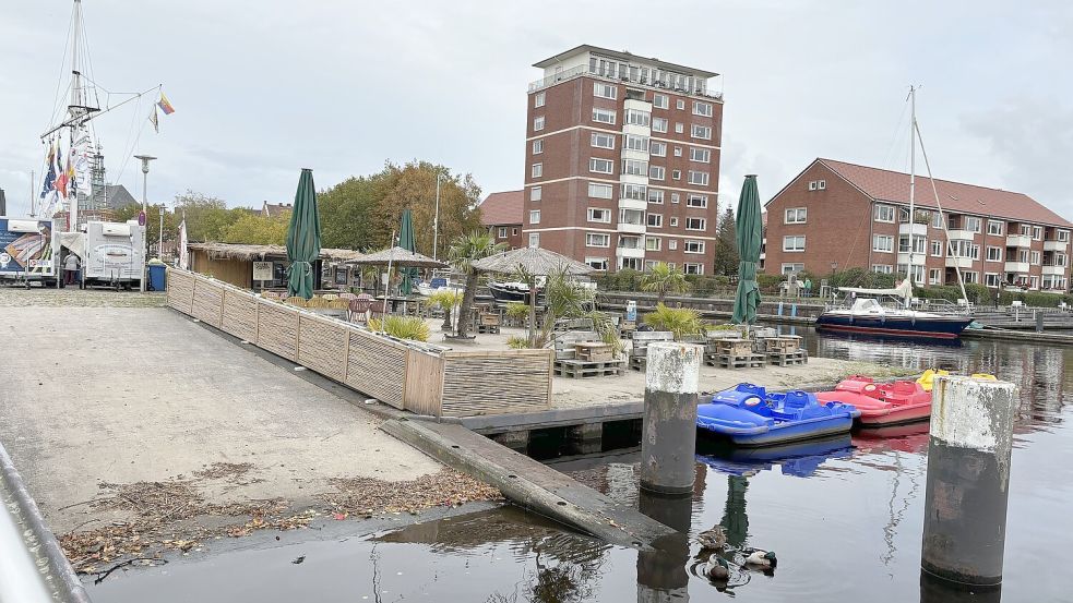 Für den Delftstrand ist jetzt Winterschlaf angesagt. Foto: Hanssen
