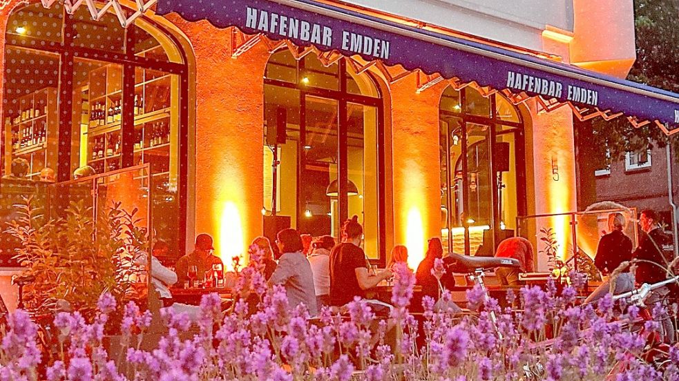 Die Außenbestuhlung der Hafenbar wurde bei gutem Wetter gut angenommen. Foto: Hafenbar/Archiv