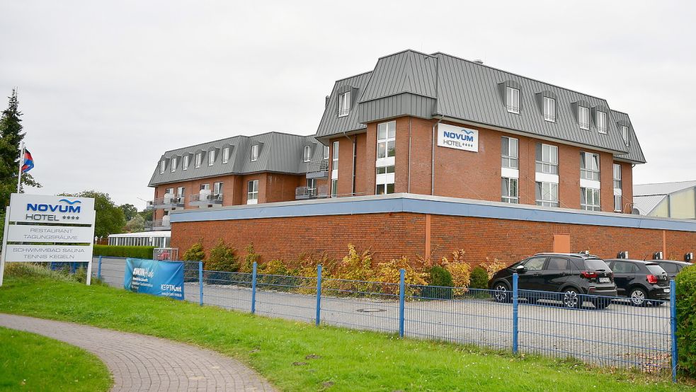 Das Novum ist das einzige Hotel in Hinte. Foto: Wagenaar