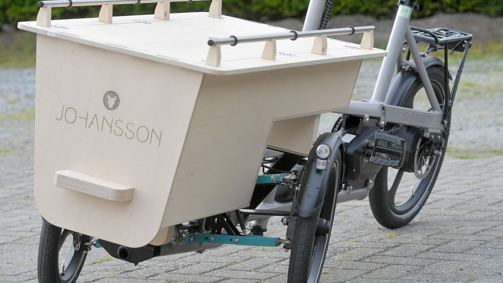 Lastenräder ab 1,7 Meter Radstand dürfen und mit einer Breite über einen Meter müssen sie auf der Straße fahren. Foto: Ortgies