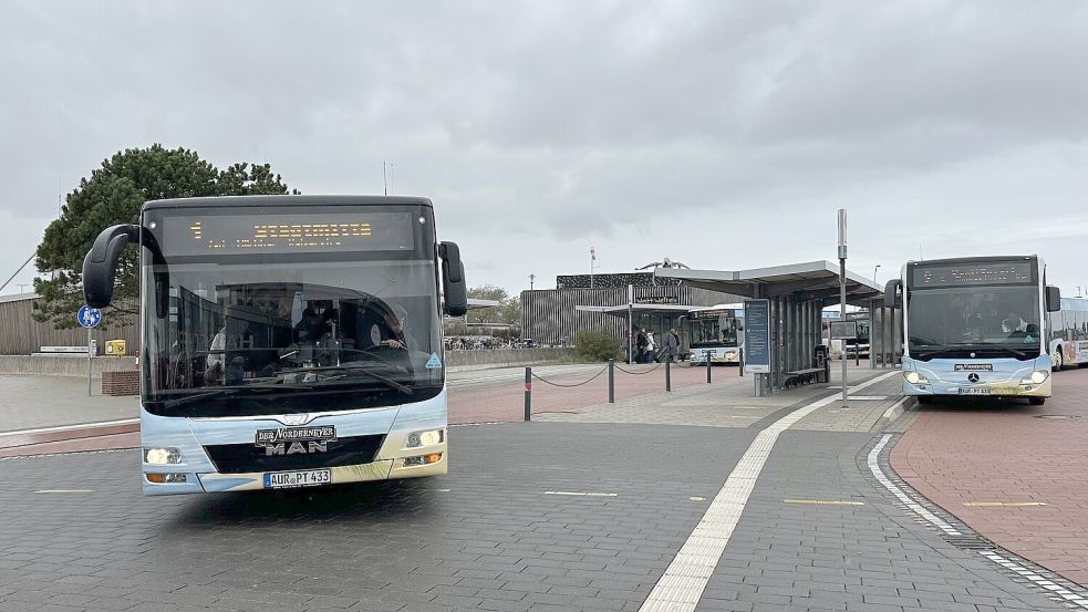 In den allermeisten Bussen auf Norderney gilt das Deutschland-Ticket nicht. Foto: Lars Laue