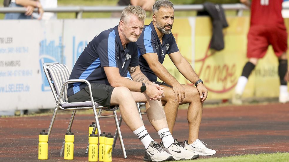 Die Trainer: Jörg Romanowski (links) und Erhan Colak.