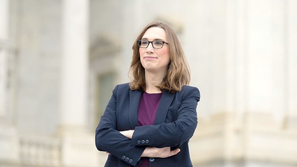 Als erste Transfrau wurde die Demokratin Sarah McBride ins US-Repräsentantenhaus gewählt. Foto: IMAGO/Bill Clark