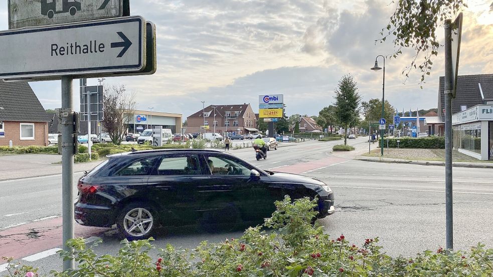 Die Kreuzung im Remelser Ortskern wird täglich von vielen Fahrzeugen überquert. Foto: Archiv
