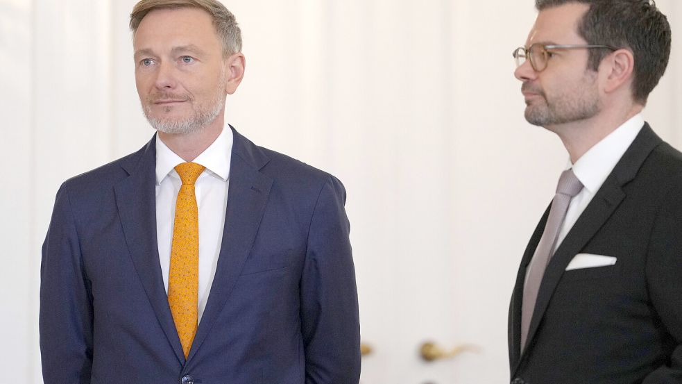 Der neue FDP-Generalsekretär Marco Buschmann ist ein enger Vertrauter von Parteichef Christian Lindner. Foto: dpa/Kay Nietfeld