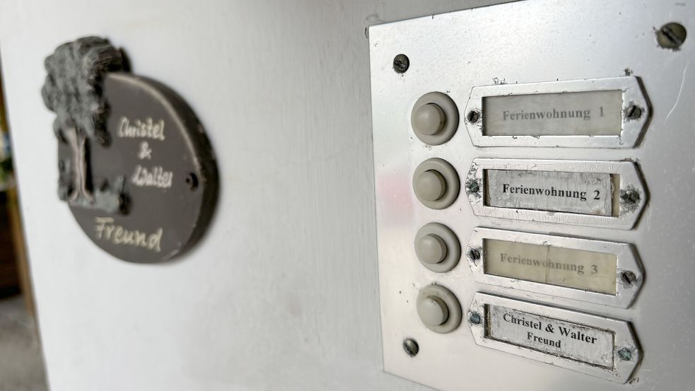 In dem Haus von Familie Freund gibt es drei Ferienwohnungen. Foto: Weiden