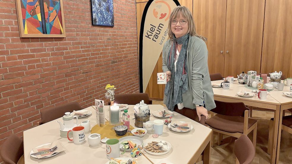 Das Elterncafé findet als allererstes Angebot von Sylvia Hieronimus im Gemeindehaus der Paulus-Kirche statt. Die Arbeit des Vereins Kielraum hat ansonsten aber nichts mit der Kirche zu tun. Foto: Karin Böhmer