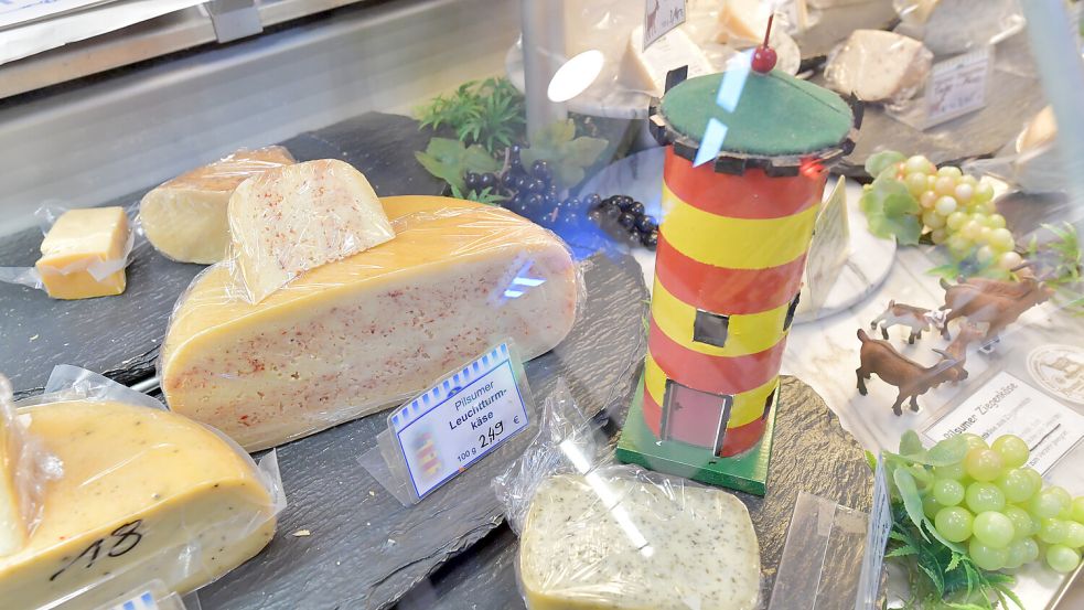 Der Pilsumer Leuchtturm gab dem Käse seinen Namen. Foto: Ortgies