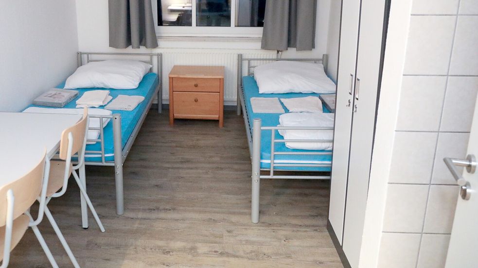 Vorwiegend soll es im Flüchtlingsheim in Georgsfeld Zwei-Bett-Zimmer geben. Foto: Romuald Banik