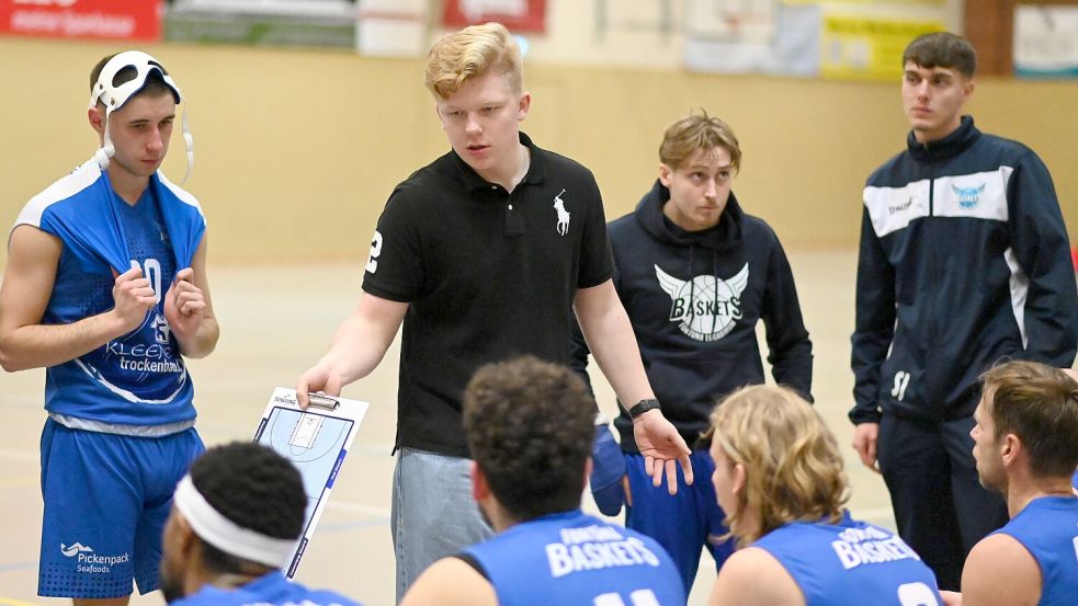 Neu-Trainer Fynn Behrends wäre fast mit einem Sieg gestartet. Foto: Meiborg