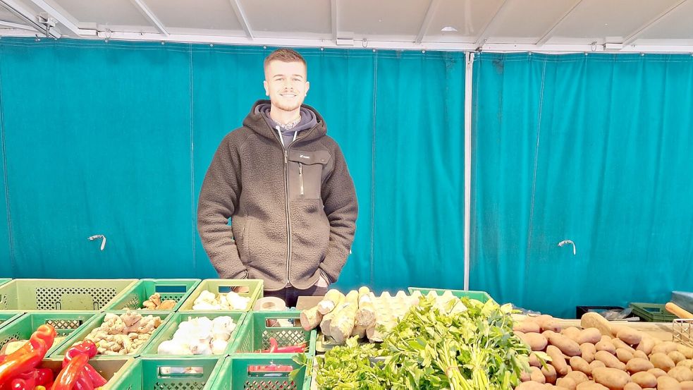 Jan-Malte Janßen hält den Rand des Ernst-Reuter-Platzes immer noch für eine bessere Standort-Alternative wie den Platz beim Zollhaus. Foto: Gettkowski