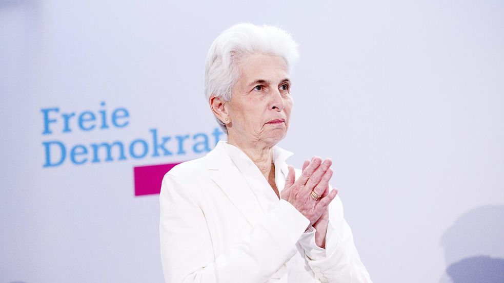 Marie-Agnes Strack-Zimmermann hat angesichts der deutschen Ukraine-Politik große Hoffnung in den CDU-Chef Friedrich Merz. Foto: dpa/Carsten Koall