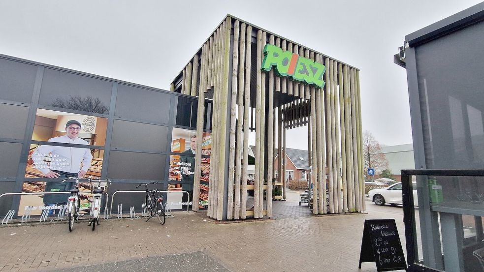 Seit dem 18. September 2024 ist der ehemalige Supermarkt von Bert Stuut ein Poiesz-Supermarkt. Foto: Gettkowski