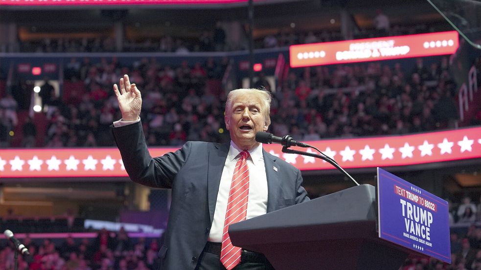 Amtseinführung Trump Foto: dpa/AP/Evan Vucci