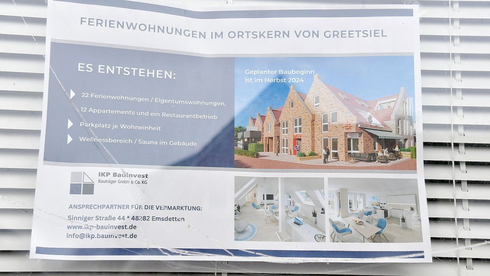 Der Investor Gunnar Sander aus Emsdetten vermarktet die Eigentumswohnungen als Ferienwohnungen. Foto: Wagenaar