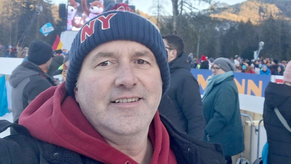 Der Abstecher zum Wintersport bereitete Kai Schoolmann viel Freude.