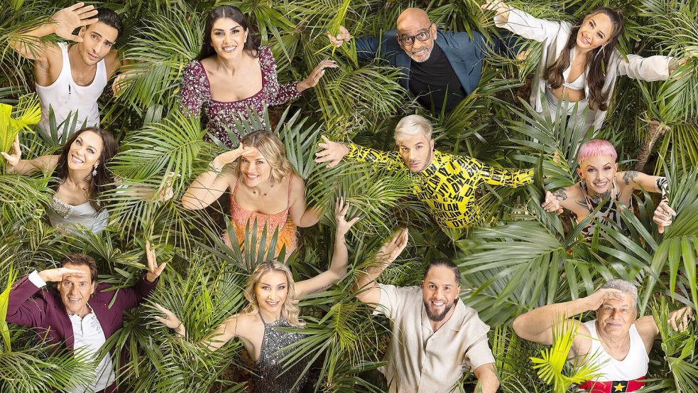 Im Dschungelcamp müssen die Kandidaten auf Make-up und ihre eigene Kleidung verzichten. Foto: RTL/Boris Breuer