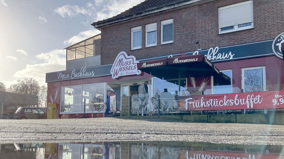In der Musswessels-Filiale in der Friesenstraße in Papenburg schlugen Einbrecher zu. Foto: Kierstein