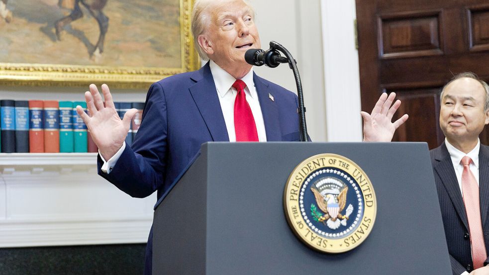 Er wolle auf Bundesebene „alle Programme für Vielfalt, Chancengerechtigkeit und Inklusion beenden“, so Trump Foto: IMAGO / Newscom / AdMedia