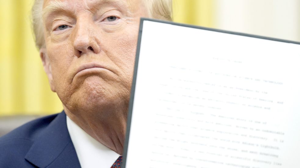 Schon über 200 Dekrete hat Trump unterzeichnet. Doch welche Pläne verfolgt er wirklich? Foto: IMAGO/Newscom/AdMedia