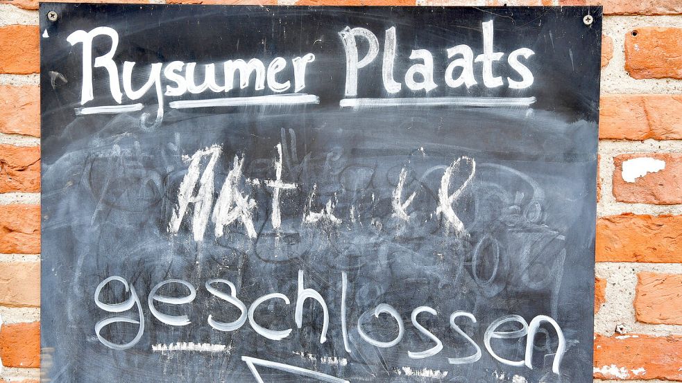 Seit dem Sommer 2024 ist der Rysumer Plaats geschlossen. Foto: Wagenaar/Archiv
