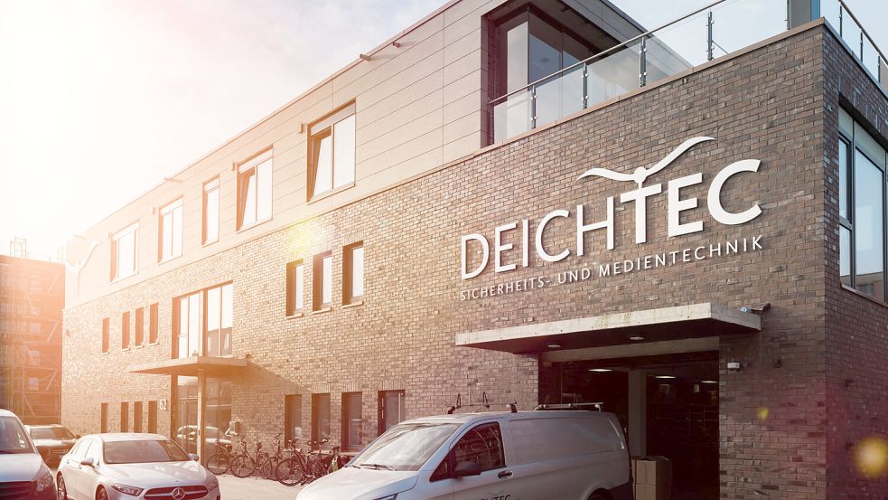 Das Unternehmen Deichtec befindet sich in einem Neubau am Neuen Delft in Emden. Foto: Deichtec/Archiv