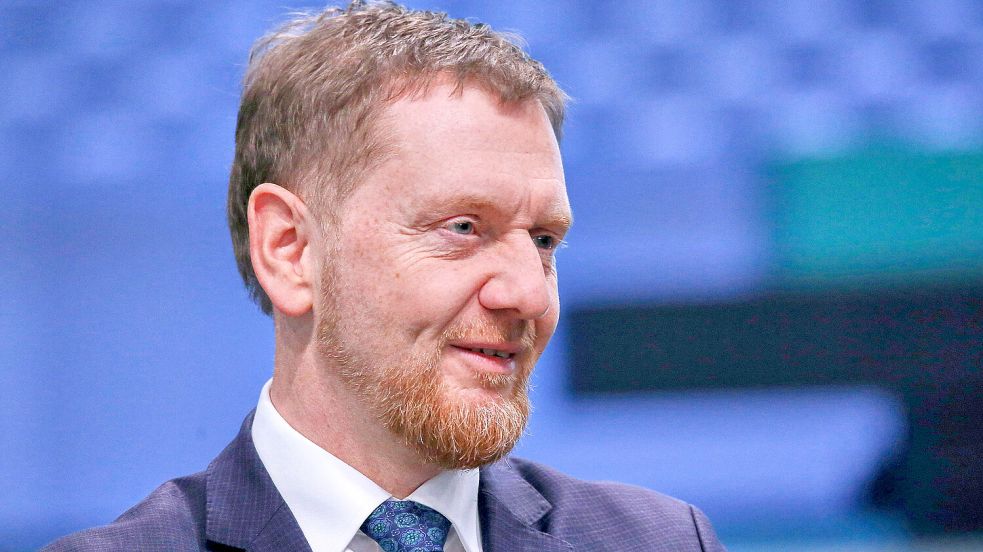 Regiert seit acht Jahren in Sachsen: Ministerpräsident Michael Kretschmer (CDU) Foto: IMAGO