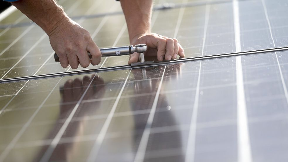 Beim Bau von Solardächern im Landkreis Aurich gab es schwere Mängel. Foto: DPA