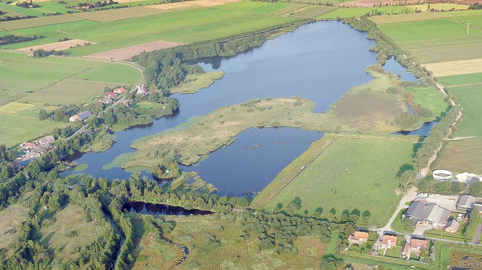 Das Sandwater aus der Vogelperspektive. Foto: Bernd Heiken