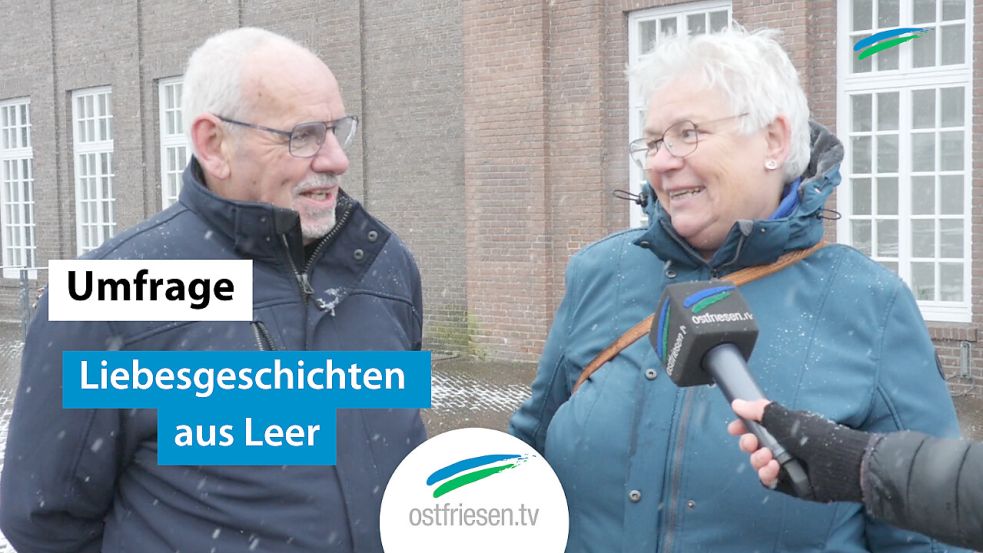 In der Leeraner Innenstadt haben die Ostfriesen uns ihre Liebesgeschichten erzählt.