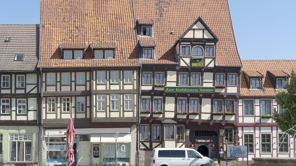Der historische Altstadtkern von Quedlinburg in Sachsen-Anhalt. Foto: imago/Fujisl/Panthermedia