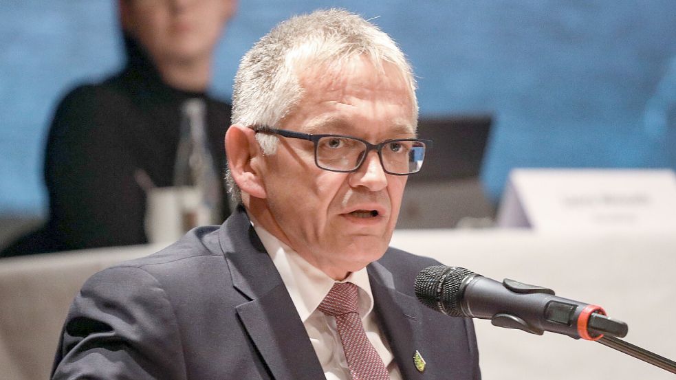 Der Auricher Landrat Olaf Meinen. Foto: Romuald Banik