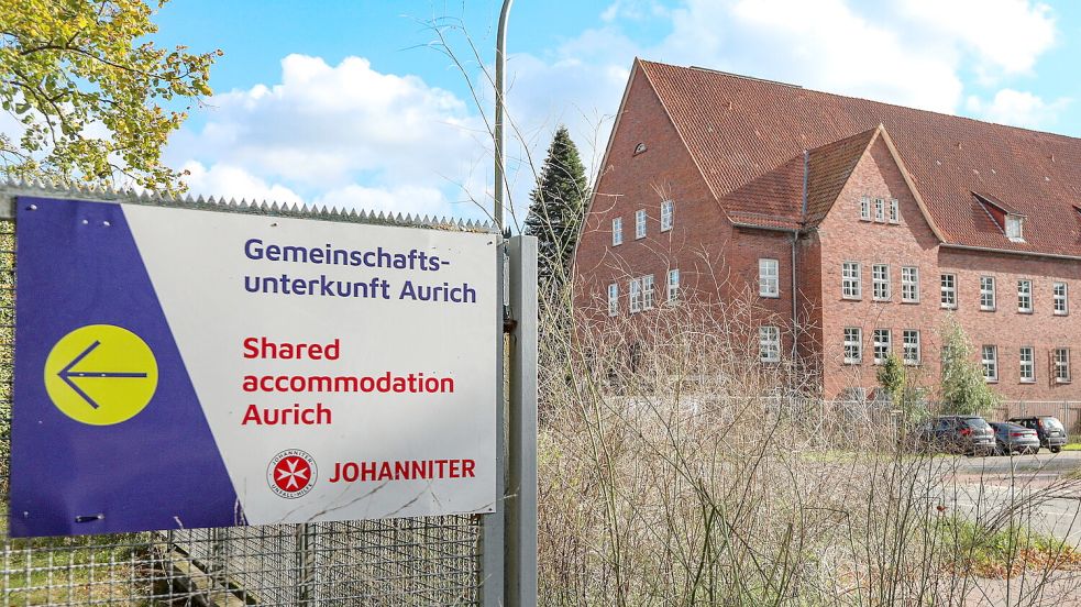 Auf dem ehemaligen Auricher Kasernengelände leben derzeit rund 770 Flüchtlinge. Foto: Romuald Banik