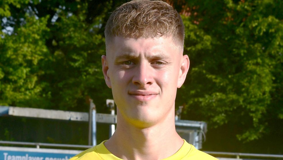 Nick Kaßmann markierte zwei Treffer für Germania Leer. Foto: Damm