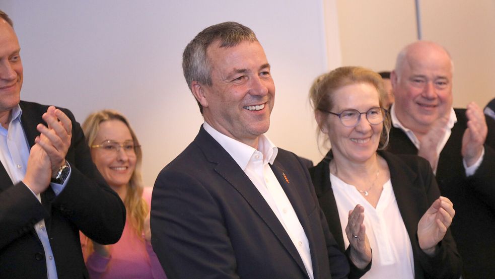 Musste seinen „Titel“ als Erstimmenkönig an die CDU abgeben: Johann Saathoff (SPD). Der Wahlkreis des Krummhörners hat aber dennoch einige Besonderheiten zu bieten. Foto: Banik