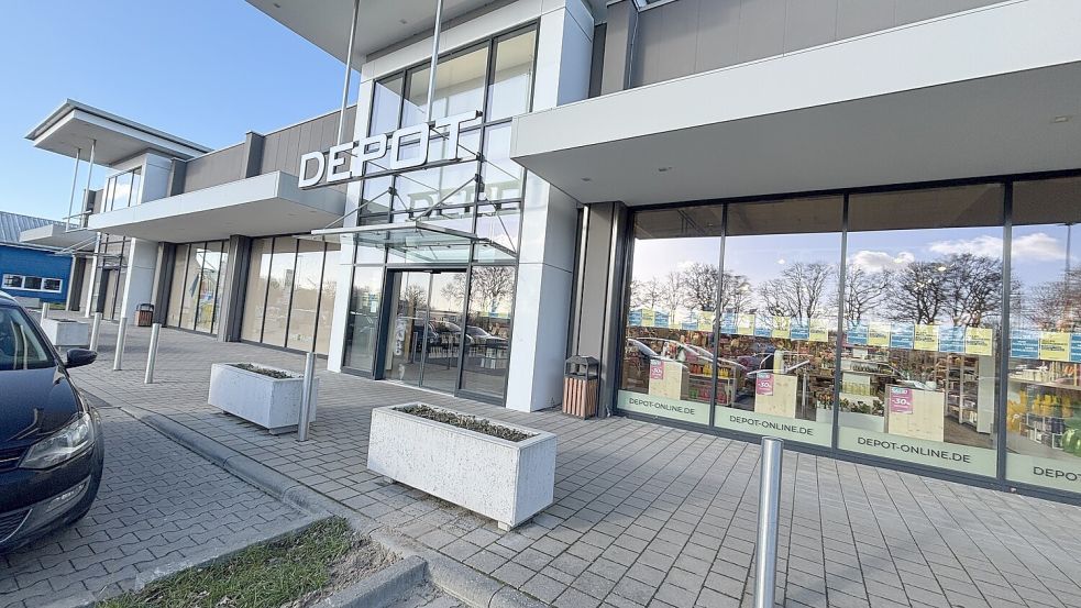Depot schließt nach dem Geschäft in der Innenstadt auch seine Filiale im Ems-Park. Foto: Bothe