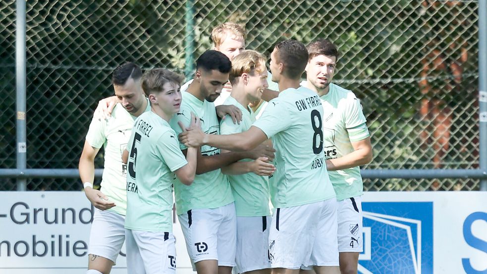 GW Firrel hatte vier Treffer zu bejubeln. Archivfoto: Doden/Emden