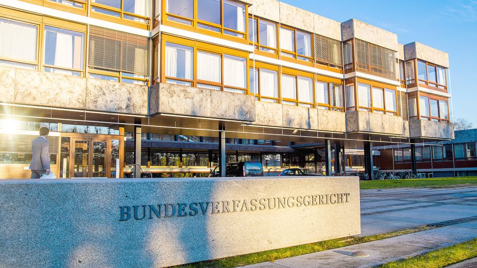 Das Bundesverfassungsgericht in Karlsruhe. Foto: IMAGO/Herrmann Agenturfotografie