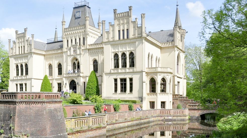Die Evenburg im Frühling. Foto: Archiv