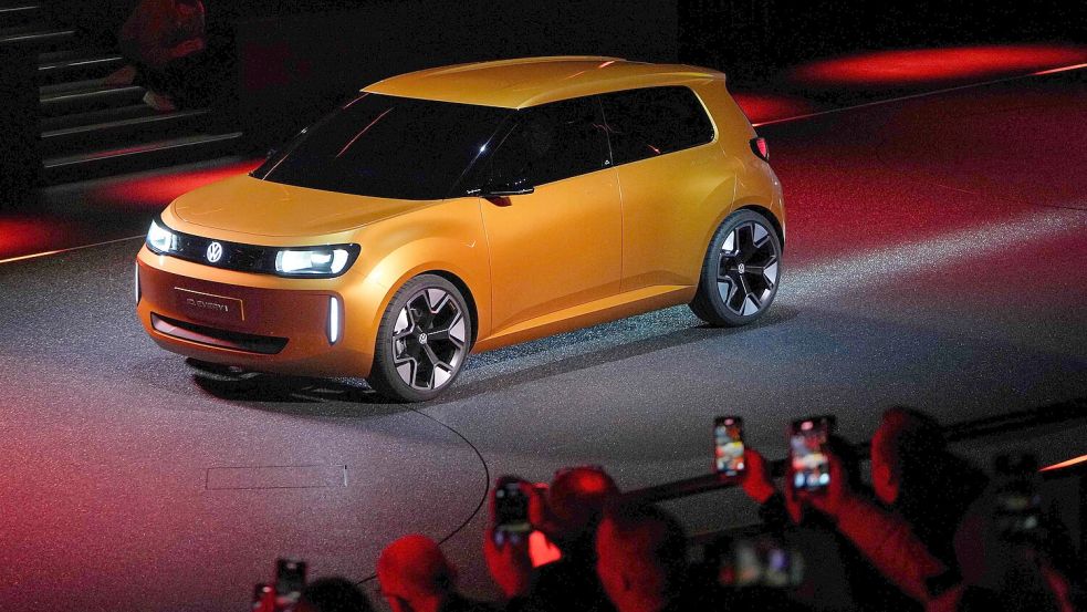 Der VW ID.Every1 soll in zwei Jahren in den Handel kommen. Foto: AFP/PAU BARRENA