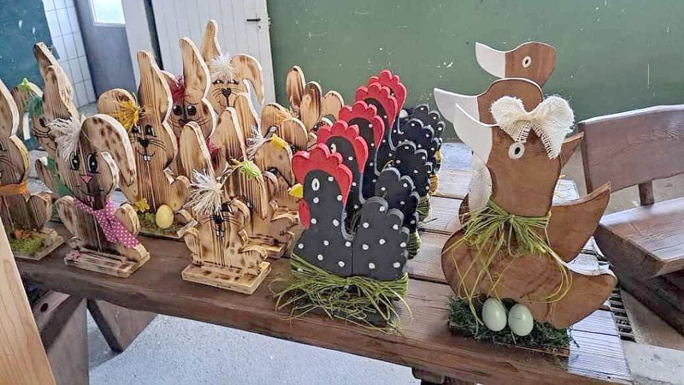 22 Stände soll es bei dem Ostermarkt geben. Das Angebot umfasst vor allem selbstgemachte Produkte. Foto: Privat